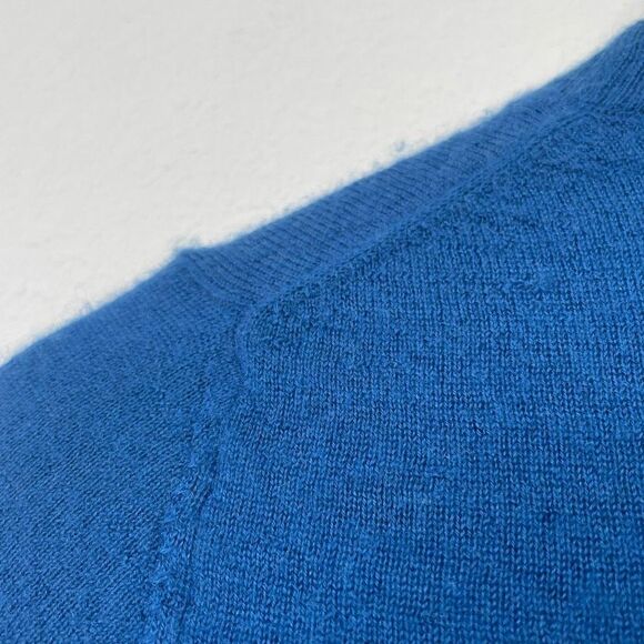Quinn Women’s Blue Crewneck 100% Cashmere Sweater Size S‎ - Picture 8 of 8